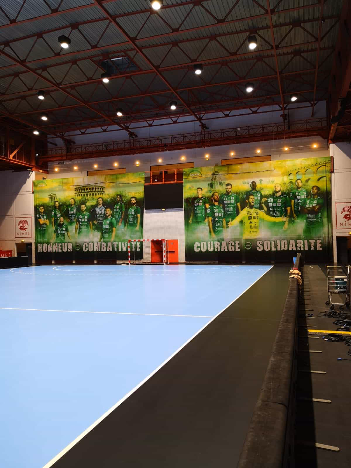 Redes de protección / parabalones