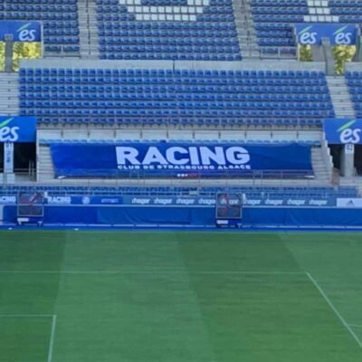 Impresion de lonas publicitarias frontlight para clubes deportivos