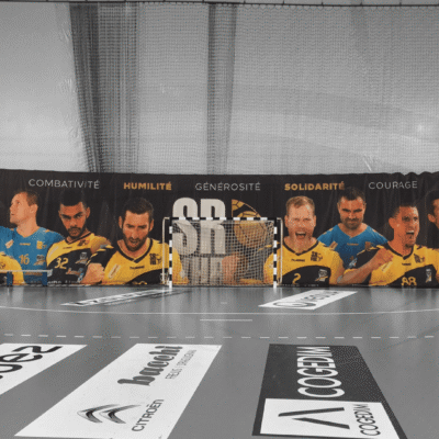 Pancarta Textil 110g B1 — Sublimación para Gradas, Eventos y Pabellones