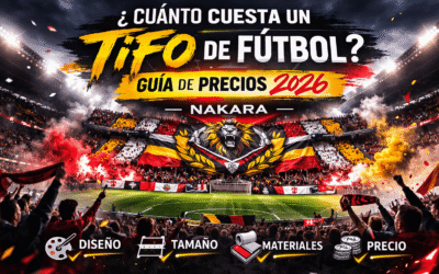 ¿Cuánto Cuesta un Tifo de Fútbol? — Precios y Factores 2026
